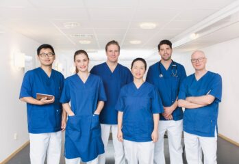 Gruppbild på bemanningssjuksköterskor
